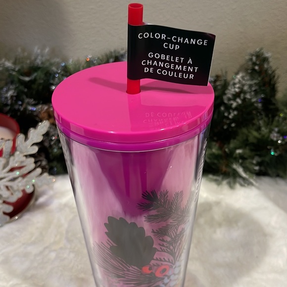 NWT 24oz holiday color changing tumbler - Picture 3 of 5